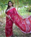 VK 4189 Daily Wear Linen Printed Sarees Wholesale Shop In Surat